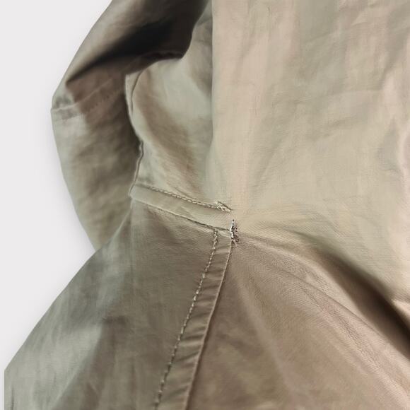 Theory Coltha Coated Linen Lightweight Jacket Size Small - Picture 10 of 10